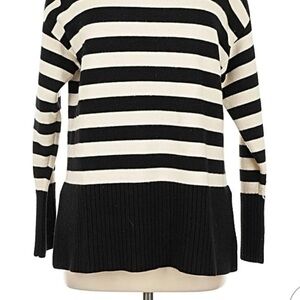 Industry black and white sweater. Size M. Good used condition.